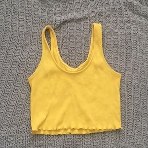 Yellow Tank Top
